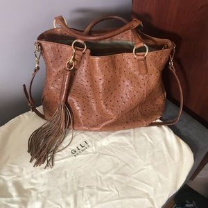 G.I.L.I.   Large Roma Handbag w/dust cover